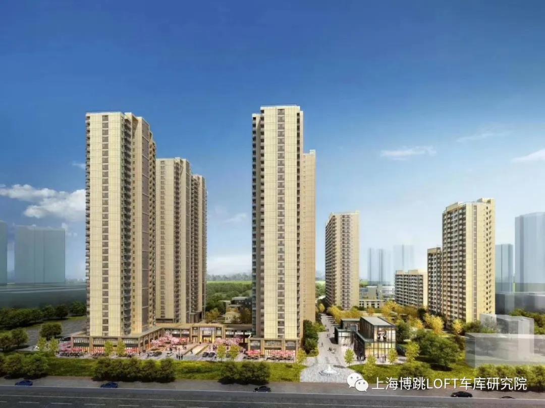 新乡采用了LOFT车库武汉当代集团春风十里项目现已结构封顶！
